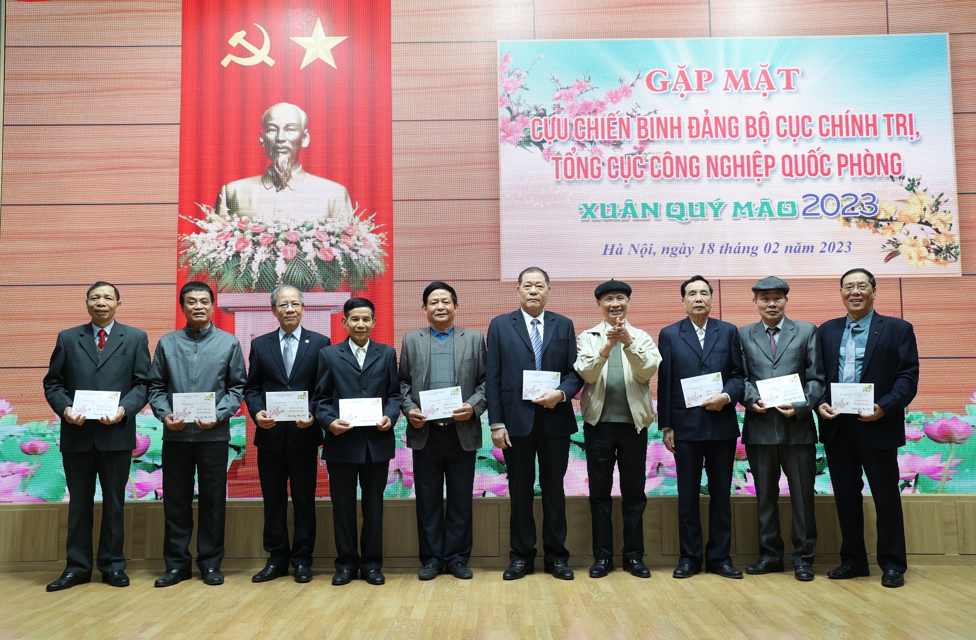 Gặp mặt cựu chiến binh Đảng bộ Cục Chính trị