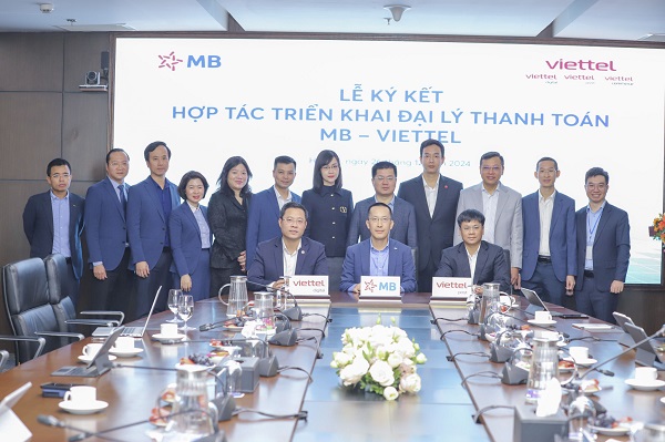 MB và Viettel hợp tác triển khai đại lý thanh toán